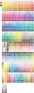 Color Chart (Pantone / PMS) – Advanced Digital NYC